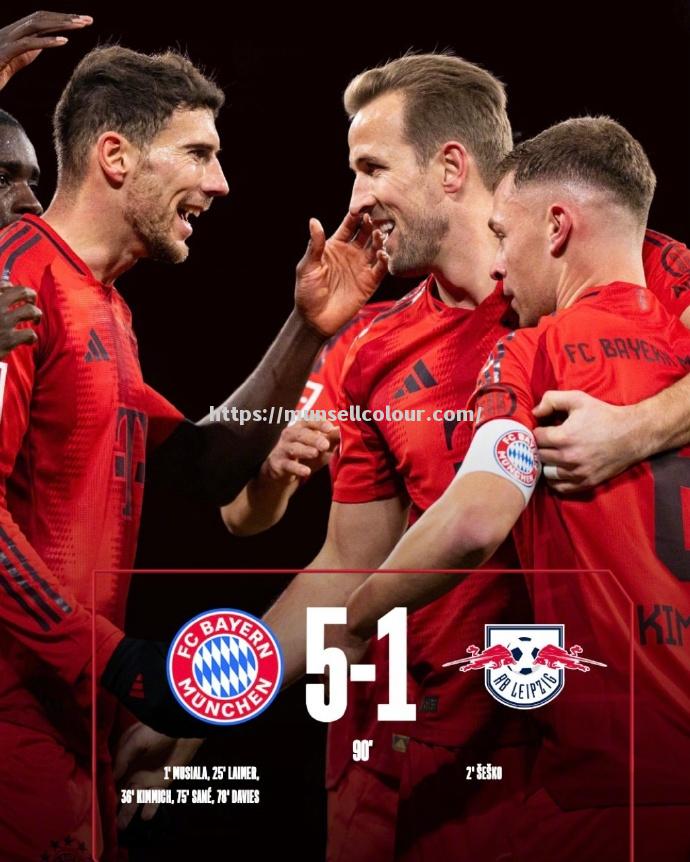 拜仁客场大胜奥格斯堡，继续领跑德甲